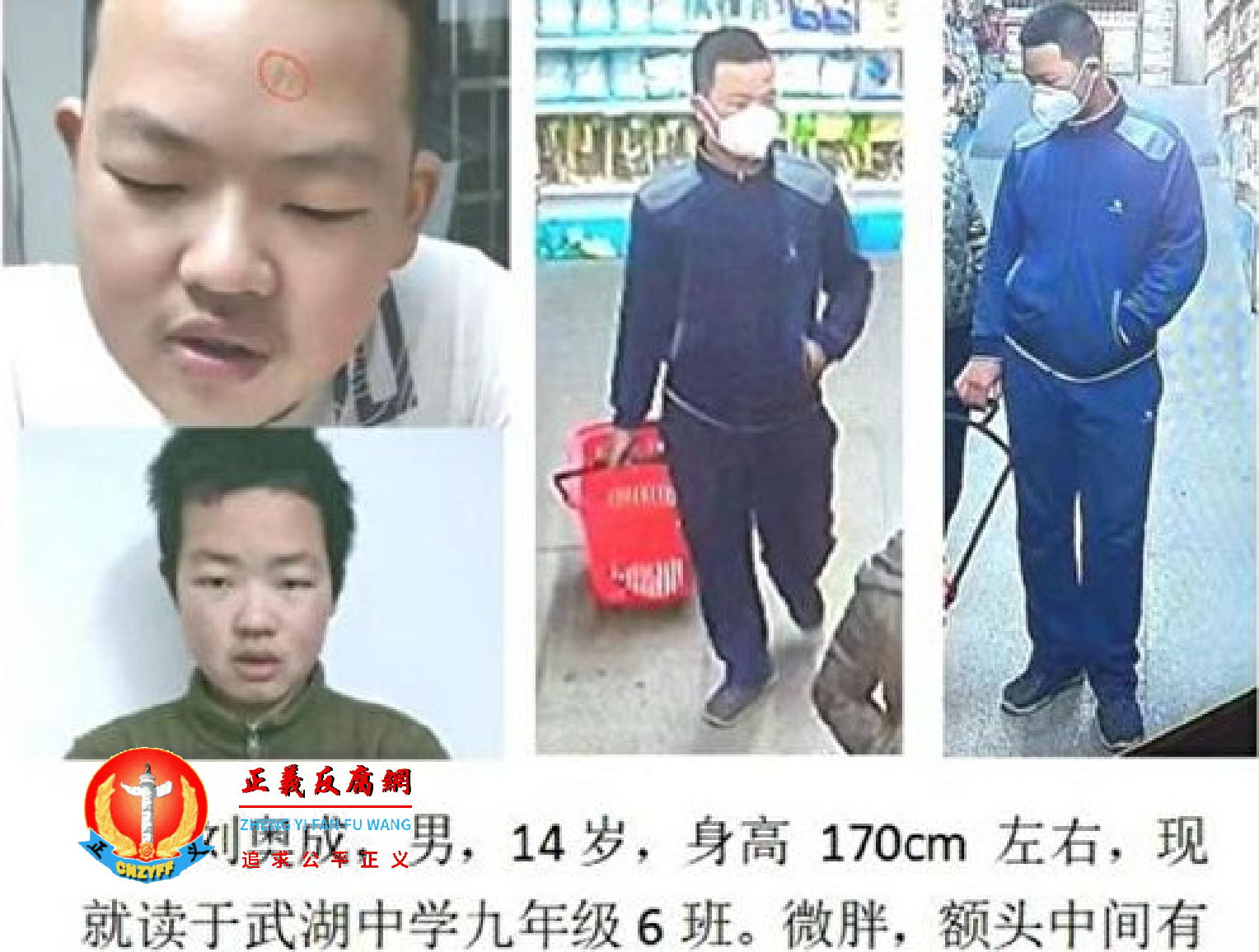 11月12日，武汉市14岁少年刘奥成，下楼扔个垃圾后失踪。.png