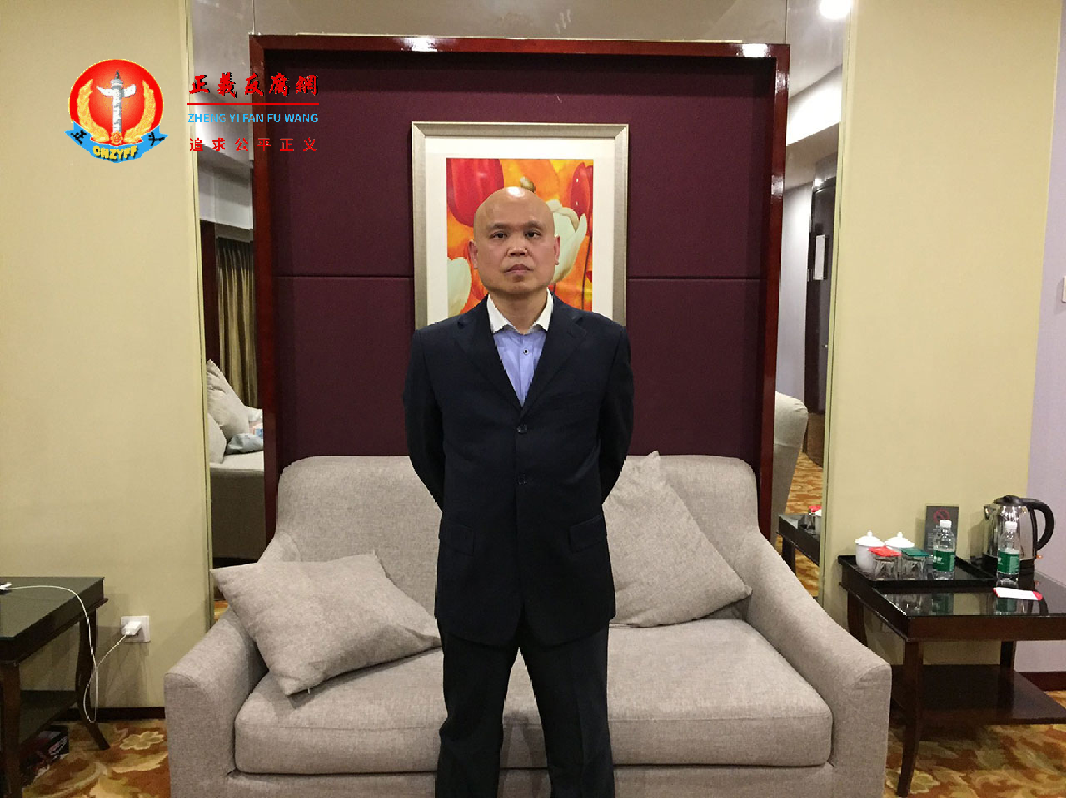 维权律师余文生出狱已返回北京。.png
